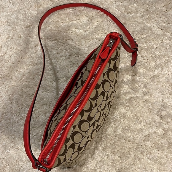 Coach Signature Cloth Crossbody - Picture 3 of 13